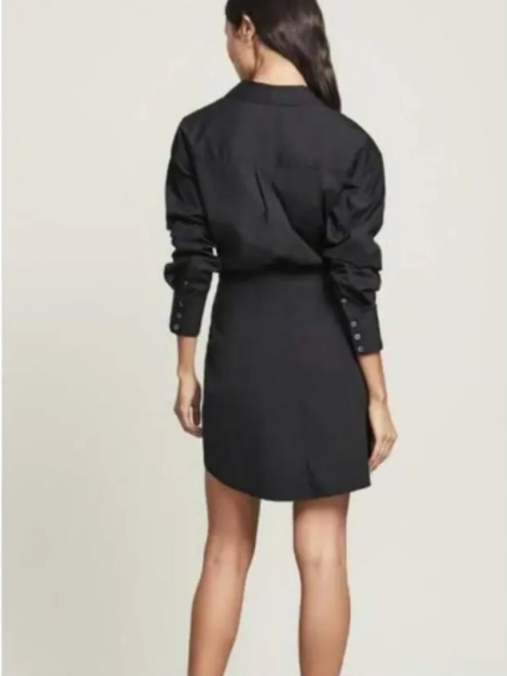 Veronica Beard Roanoke Shirtdress; NWT; Size 16; Black - Picture 3 of 7